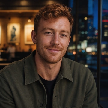 Sample Melbourne gay sugar baby profile portrait of Finn