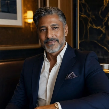 Sample Melbourne gay sugar daddy profile portrait of Arun