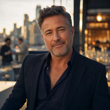 Sample Melbourne gay sugar daddy profile portrait of Julian