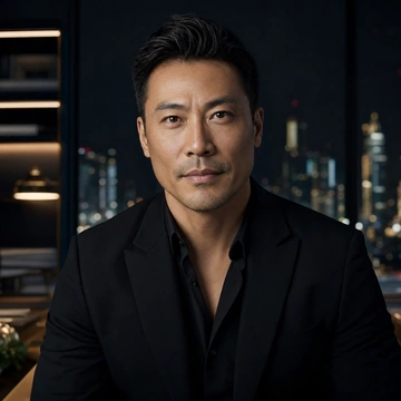 Sample Melbourne gay sugar daddy profile portrait of Kenji